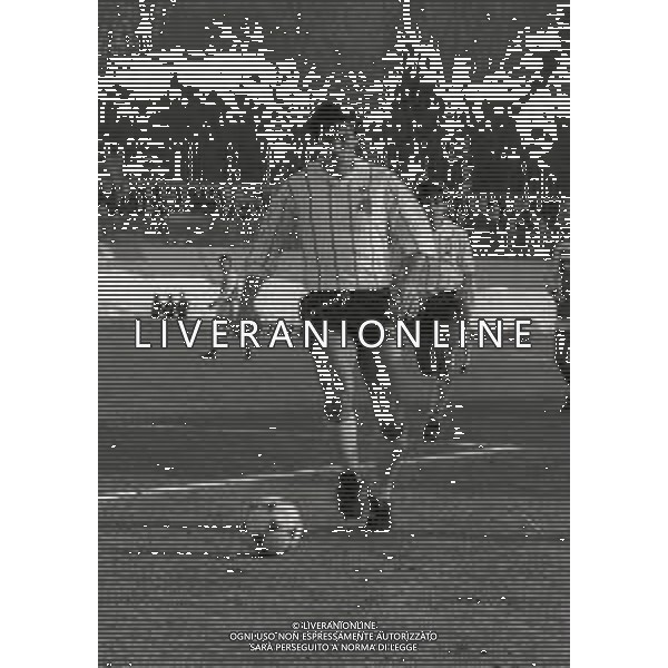 17-02-1985 VARESE CAMPIONATO DI CALCIO SERIE B VARESE LECCE 0-0 NELLA FOTO GIORGIO ENZO AG ALDO LIVERANI SAS