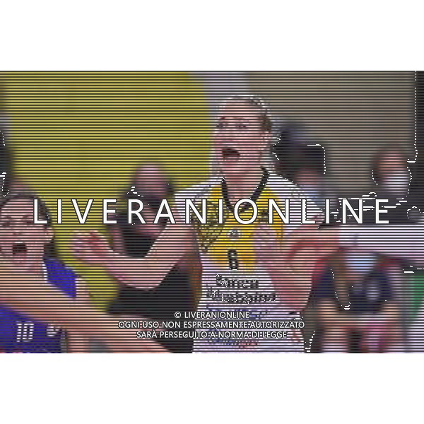 Savino Del Bene Scandicci vs Banca Valsabbina Millennium Brescia - Volleyball Italian Serie A1 Women match 2020/2021, 15 November 2020 scandicci, Italy Photo showing: Happiness Jasper Marrit (Banca Valsabbina Millennium Brescia) @LM/Lisa Guglielmi/ AGENZIA ALDO LIVERANI SAS