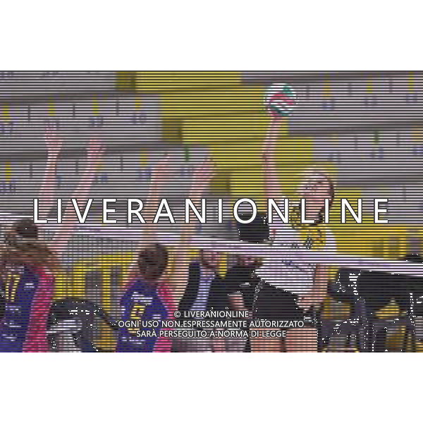 Savino Del Bene Scandicci vs Banca Valsabbina Millennium Brescia - Volleyball Italian Serie A1 Women match 2020/2021, 15 November 2020 scandicci, Italy Photo showing: Anna Nicoletti (Banca Valsabbina Millennium Brescia) @LM/Lisa Guglielmi AG ALDO LIVERANI SAS