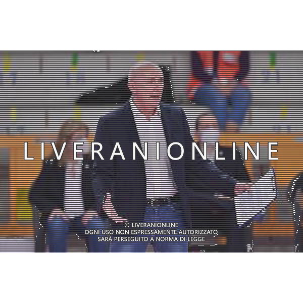 Savino Del Bene Scandicci vs Banca Valsabbina Millennium Brescia - Volleyball Italian Serie A1 Women match 2020/2021, 15 November 2020 scandicci, Italy Photo showing: Massimo Barbolini (Head Coach Savino Del Bene Scandicci) @LM/Lisa Guglielmi AG ALDO LIVERANI SAS