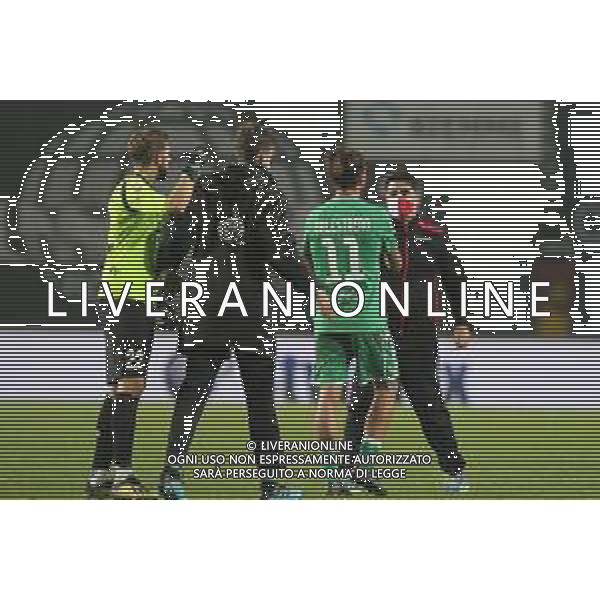 PADOVA - MATELICA CAMPIONATO CALCIO SERIE C LEGA PRO 15.11.2020 NELLA FOTO ALLENATORE COLAVITTO DELUSIONE FINE GARA ©AGENZIA ALDO LIVERANI SAS