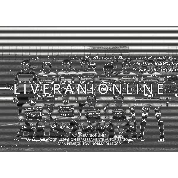 13-01-1985 VARESE CAMPIONATO DI CALCIO SERIE B VARESE PARMA 2-0 NELLA FOTO FORMAZIONE VARESE CALCIO 1984-1985 AG ALDO LIVERANI SAS