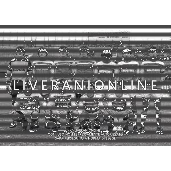 13-01-1985 VARESE CAMPIONATO DI CALCIO SERIE B VARESE PARMA 2-0 NELLA FOTO FORMAZIONE VARESE CALCIO 1984-1985 AG ALDO LIVERANI SAS
