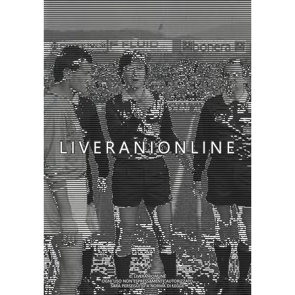 21-02-1988 BRESCIA CAMPIONATO DI CALCIO SERIE B BRESCIA PADOVA 1-0 NELLA FOTO ARBITRO PAOLO FABRICATORE AG ALDO LIVERANI SAS