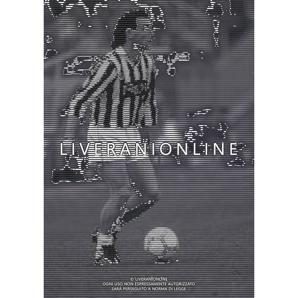 06-12-1987 BRESCIA CAMPIONATO DI CALCIO SERIE B BRESCIA UDINESE 2-0 NELLA FOTO GIANLUIGI GALBAGINI AG ALDO LIVERANI SAS