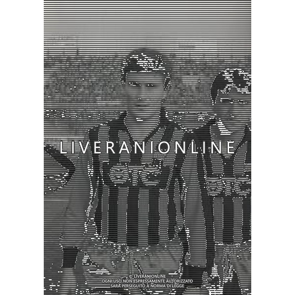 25-11-1984 VARESE CAMPIONATO DI CALCIO SERIE B VARESE PISA 1-1 NELLA FOTO FERRUCCIO MARIANI AG ALDO LIVERANI SAS