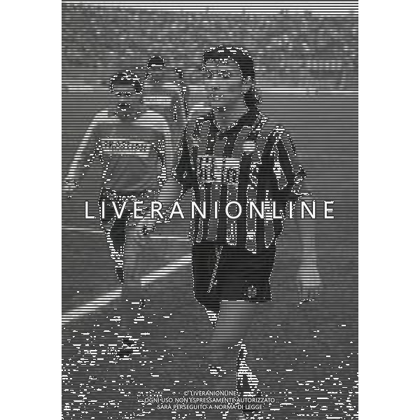 17-01-1988 BERGAMO CAMPIONATO DI CALCIO SERIE B ATALANTA CATANZARO 4-0 NELLA FOTO IVANO BONETTI AG ALDO LIVERANI SAS