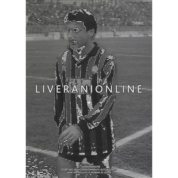 17-01-1988 BERGAMO CAMPIONATO DI CALCIO SERIE B ATALANTA CATANZARO 4-0 NELLA FOTO OLIVIERO GARLINI AG ALDO LIVERANI SAS