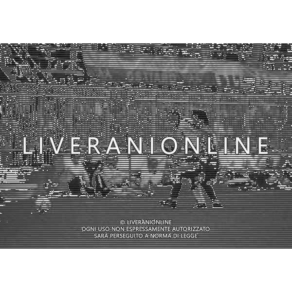 01-11-1987 CREMONA CAMPIONATO DI CALCIO SERIE B CREMONESE GENOA 0-0 NELLA FOTO ANDREA AGOSTINELLI AG ALDO LIVERANI SAS