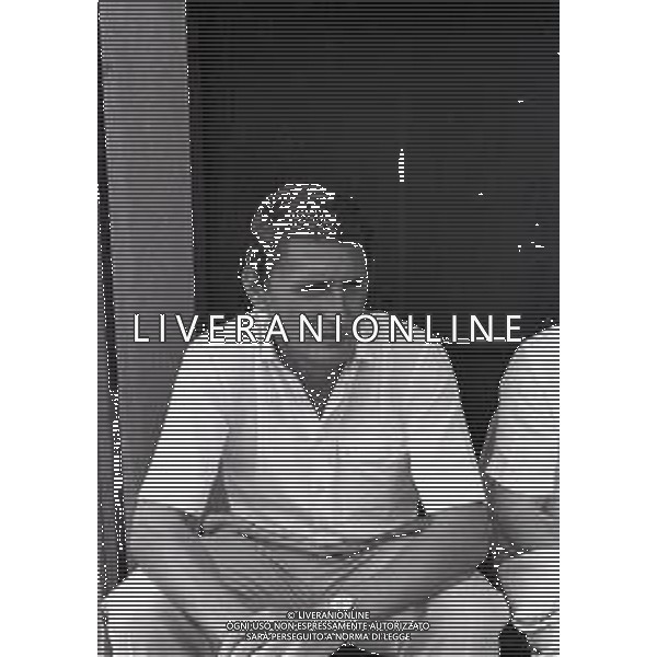 08-09-1985 MONZA CAMPIONATO DI CALCIO SERIE B MONZA L.R.VICENZA 0-1 NELLA FOTO BRUNO GIORGI ALLENATORE VICENZAQ CALCIO AG ALDO LIVERANI SAS