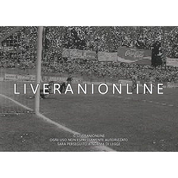 08-09-1985 MONZA CAMPIONATO DI CALCIO SERIE B MONZA L.R.VICENZA 0-1 NELLA FOTO PARATA ALBERTO TORRESIN AG ALDO LIVERANI SAS