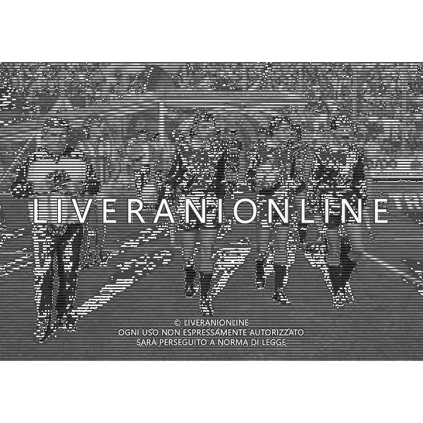 13-10-1985 BERGAMO CAMPIONATO DI CALCIO SERIE A ATALANTA LECCE 3-1 NELLA FOTO ARBITRO ARCANGELO PEZZELLA AG ALDO LIVERANI SAS