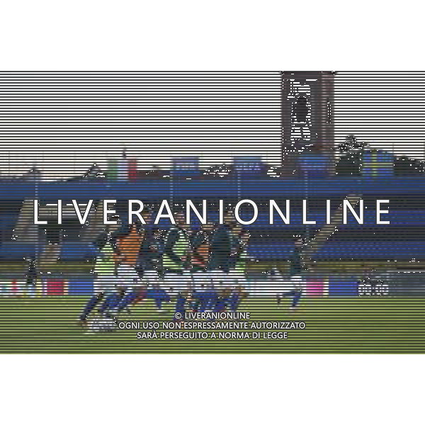 UEFA - Qualificazioni Europee Under 21 del gruppo 1 ITALIA Under21 - SVEZIA Under21 18/11/2020 - nella foto: il riscaldamento dell\'Italia under 21 nel prepartita ©Claudio Zamagni/Agenzia Aldo Liverani during UEFA European Qualifiers group 1 match between Italy under 21 and Sweden under 21at Garibaldi Stadium on November 18 2020 photo credit by Claudio Zamagni/Aldo Liverani Photo Agency/AGENZIA ALDO LIVERANI SAS