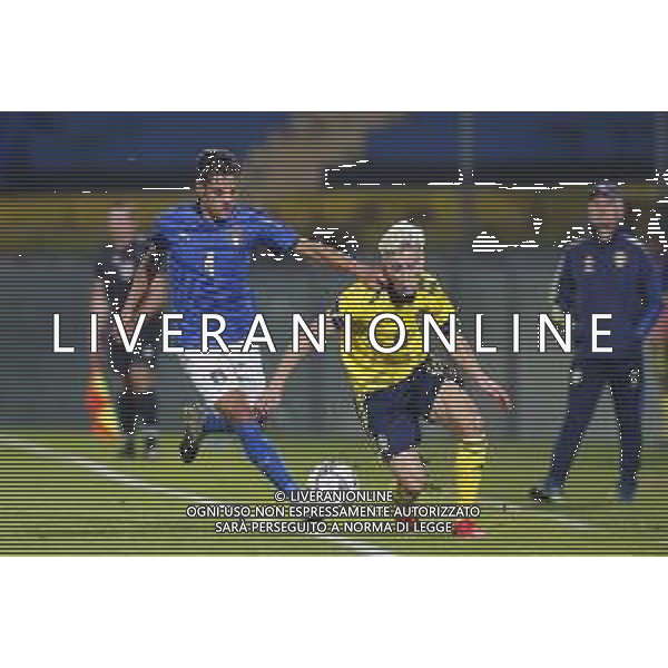 UEFA - Qualificazioni Europee Under 21 del gruppo 1 ITALIA Under21 - SVEZIA Under21 18/11/2020 - nella foto: Samuele Ricci (Italia) ©Claudio Zamagni/Agenzia Aldo Liverani Samuele Ricci (Italia) during UEFA European Qualifiers group 1 match between Italy under 21 and Sweden under 21at Garibaldi Stadium on November 18 2020 photo credit by Claudio Zamagni/Aldo Liverani Photo Agency/AGENZIA ALDO LIVERANI SAS