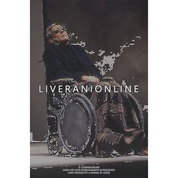 WALTER CHIARI, attore italiano - RETROSPETTIVA Nella foto nel 1986 in scena a Teatro in \'Finale di partita\' ©Archivio Giovanni Liverani/AG. ALDO LIVERANI SAS