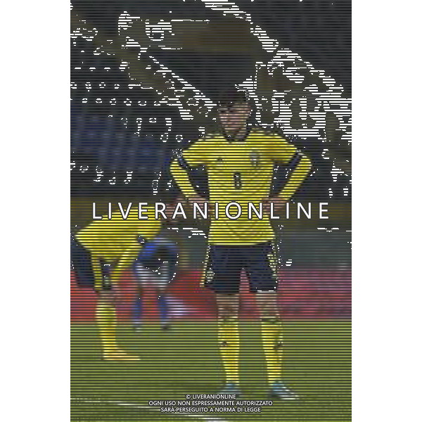 UEFA - Qualificazioni Europee Under 21 del gruppo 1 ITALIA Under21 - SVEZIA Under21 18/11/2020 - nella foto: Armin Gigovic (Sweden) ©Claudio Zamagni/Agenzia Aldo Liverani Armin Gigovic (Sweden) during UEFA European Qualifiers group 1 match between Italy under 21 and Sweden under 21at Garibaldi Stadium on November 18 2020 photo credit by Claudio Zamagni/Aldo Liverani Photo Agency/AG. ALDO LIVERANI SAS