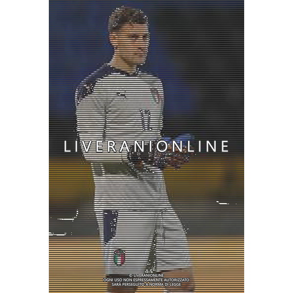 UEFA - Qualificazioni Europee Under 21 del gruppo 1 ITALIA Under21 - SVEZIA Under21 18/11/2020 - nella foto: Cerofolini Michele (Italia) ©Claudio Zamagni/Agenzia Aldo Liverani Cerofolini Michele (Italia)during UEFA European Qualifiers group 1 match between Italy under 21 and Sweden under 21at Garibaldi Stadium on November 18 2020 photo credit by Claudio Zamagni/Aldo Liverani Photo Agency/AG. ALDO LIVERANI SAS