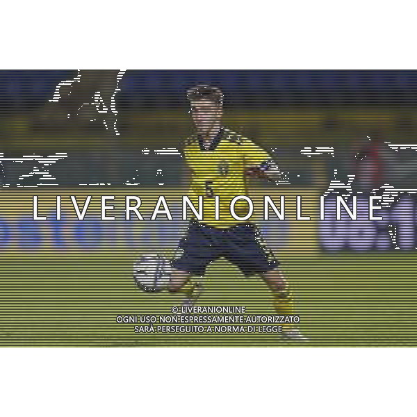 UEFA - Qualificazioni Europee Under 21 del gruppo 1 ITALIA Under21 - SVEZIA Under21 18/11/2020 - nella foto: Anton Kralj (Sweden) ©Claudio Zamagni/Agenzia Aldo Liverani Anton Kralj (Sweden) during UEFA European Qualifiers group 1 match between Italy under 21 and Sweden under 21at Garibaldi Stadium on November 18 2020 photo credit by Claudio Zamagni/Aldo Liverani Photo Agency/AG. ALDO LIVERANI SAS
