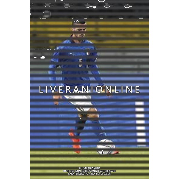 UEFA - Qualificazioni Europee Under 21 del gruppo 1 ITALIA Under21 - SVEZIA Under21 18/11/2020 - nella foto: Cuomo Giuseppe (Italia) ©Claudio Zamagni/Agenzia Aldo Liverani Cuomo Giuseppe (Italia) during UEFA European Qualifiers group 1 match between Italy under 21 and Sweden under 21at Garibaldi Stadium on November 18 2020 photo credit by Claudio Zamagni/Aldo Liverani Photo Agency/AG. ALDO LIVERANI SAS