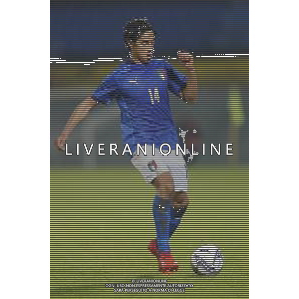 UEFA - Qualificazioni Europee Under 21 del gruppo 1 ITALIA Under21 - SVEZIA Under21 18/11/2020 - nella foto: Maleh Youssef (Italia) ©Claudio Zamagni/Agenzia Aldo Liverani Maleh Youssef (Italia) during UEFA European Qualifiers group 1 match between Italy under 21 and Sweden under 21at Garibaldi Stadium on November 18 2020 photo credit by Claudio Zamagni/Aldo Liverani Photo Agency/AG. ALDO LIVERANI SAS