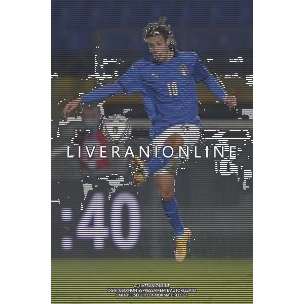 UEFA - Qualificazioni Europee Under 21 del gruppo 1 ITALIA Under21 - SVEZIA Under21 18/11/2020 - nella foto: Colpani Andrea (Italia) ©Claudio Zamagni/Agenzia Aldo Liverani Colpani Andrea (Italia) during UEFA European Qualifiers group 1 match between Italy under 21 and Sweden under 21at Garibaldi Stadium on November 18 2020 photo credit by Claudio Zamagni/Aldo Liverani Photo Agency/AG. ALDO LIVERANI SAS