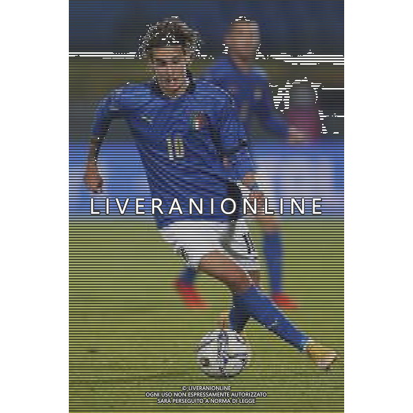 UEFA - Qualificazioni Europee Under 21 del gruppo 1 ITALIA Under21 - SVEZIA Under21 18/11/2020 - nella foto: Colpani Andrea (Italia) ©Claudio Zamagni/Agenzia Aldo Liverani Colpani Andrea (Italia) during UEFA European Qualifiers group 1 match between Italy under 21 and Sweden under 21at Garibaldi Stadium on November 18 2020 photo credit by Claudio Zamagni/Aldo Liverani Photo Agency/AG. ALDO LIVERANI SAS
