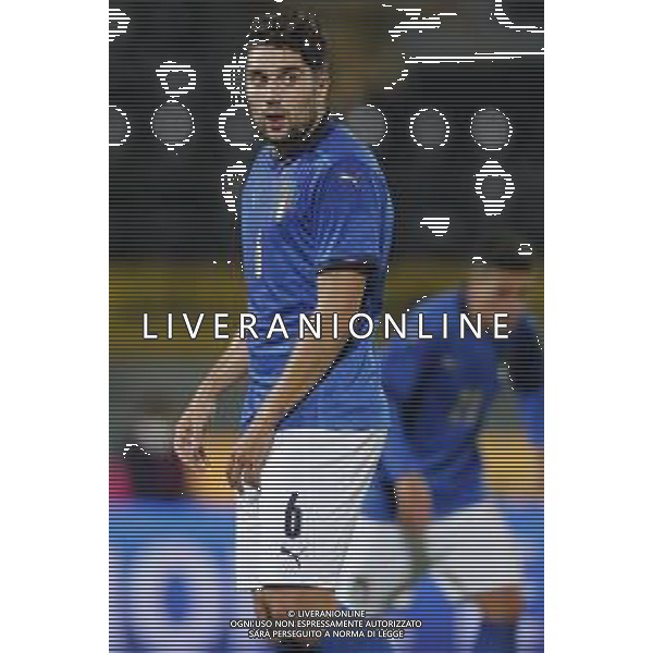 UEFA - Qualificazioni Europee Under 21 del gruppo 1 ITALIA Under21 - SVEZIA Under21 18/11/2020 - nella foto: Marchizza Riccardo (Italia) ©Claudio Zamagni/Agenzia Aldo Liverani Marchizza Riccardo (Italia) during UEFA European Qualifiers group 1 match between Italy under 21 and Sweden under 21at Garibaldi Stadium on November 18 2020 photo credit by Claudio Zamagni/Aldo Liverani Photo Agency/AG. ALDO LIVERANI SAS