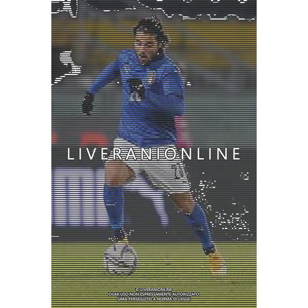 UEFA - Qualificazioni Europee Under 21 del gruppo 1 ITALIA Under21 - SVEZIA Under21 18/11/2020 - nella foto:Sottil Riccardo (Italia) ©Claudio Zamagni/Agenzia Aldo Liverani Sottil Riccardo (Italia) during UEFA European Qualifiers group 1 match between Italy under 21 and Sweden under 21at Garibaldi Stadium on November 18 2020 photo credit by Claudio Zamagni/Aldo Liverani Photo Agency/AG. ALDO LIVERANI SAS