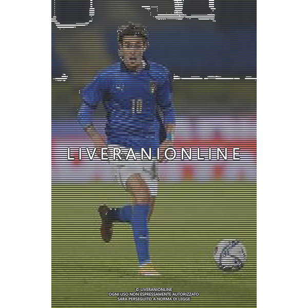 UEFA - Qualificazioni Europee Under 21 del gruppo 1 ITALIA Under21 - SVEZIA Under21 18/11/2020 - nella foto: Colpani Andrea (Italia) ©Claudio Zamagni/Agenzia Aldo Liverani Colpani Andrea (Italia) during UEFA European Qualifiers group 1 match between Italy under 21 and Sweden under 21at Garibaldi Stadium on November 18 2020 photo credit by Claudio Zamagni/Aldo Liverani Photo Agency/AG. ALDO LIVERANI SAS
