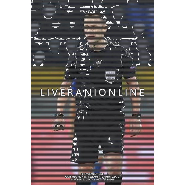 UEFA - Qualificazioni Europee Under 21 del gruppo 1 ITALIA Under21 - SVEZIA Under21 18/11/2020 - nella foto: Arbitro Stuart Attwell ©Claudio Zamagni/Agenzia Aldo Liverani referee Stuart Attwell during UEFA European Qualifiers group 1 match between Italy under 21 and Sweden under 21at Garibaldi Stadium on November 18 2020 photo credit by Claudio Zamagni/Aldo Liverani Photo Agency/AG. ALDO LIVERANI SAS