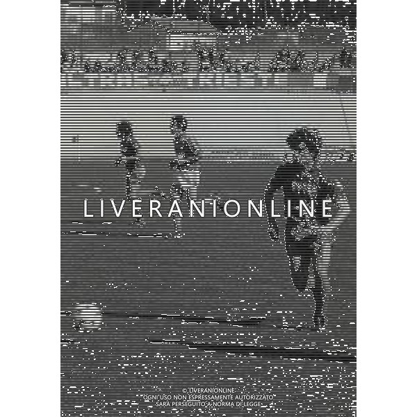 14-04-1985 VARESE CAMPIONATO DI CALCIO SERIE B VARESE TRIESTINA 1-1 NELLA FOTO FRANCESCO ROMANO AG ALDO LIVERANI SAS
