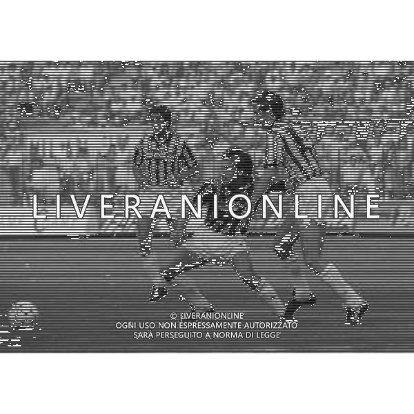 18-06-1989 MILANO CAMPIONATO DI CALCIO SERIE A MILAN ASCOLI 5-1 NELLA FOTO GRAZIANO MANNARI AG ALDO LIVERANI SAS