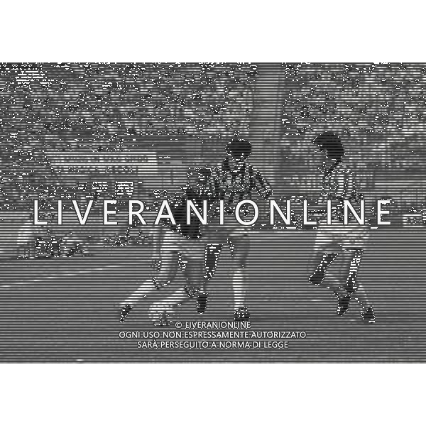 18-06-1989 MILANO CAMPIONATO DI CALCIO SERIE A MILAN ASCOLI 5-1 NELLA FOTO GRAZIANO MANNARI AG ALDO LIVERANI SAS