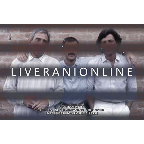 DIAP-WALTER CHIARI, attore italiano - RETROSPETTIVA Nella foto nel 1986 con Luca Barbareschi e Mazzucco Massimo ©Archivio Giovanni Liverani/AG. ALDO LIVERANI SAS