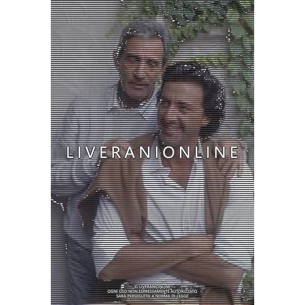 DIAP-WALTER CHIARI, attore italiano - RETROSPETTIVA Nella foto nel 1986 con Luca Barbareschi ©Archivio Giovanni Liverani/AG. ALDO LIVERANI SAS