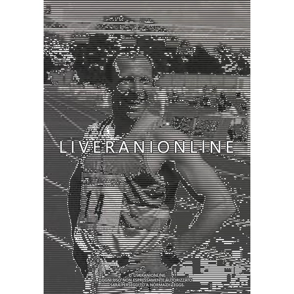 RETROSPETTIVA VINCENZO MADONIA ATLETICA NELLA FOTO VINCENZO MADONIA NELL\'ANNO 1996 AG ALDO LIVERANI SAS