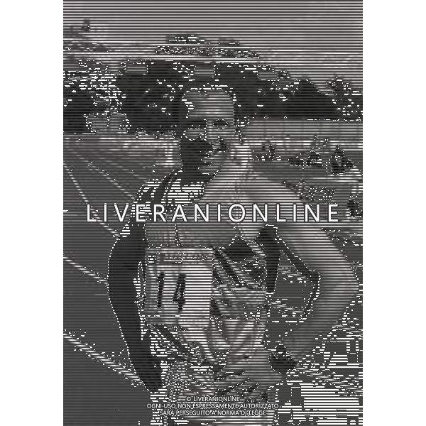 RETROSPETTIVA VINCENZO MADONIA ATLETICA NELLA FOTO VINCENZO MADONIA NELL\'ANNO 1996 AG ALDO LIVERANI SAS