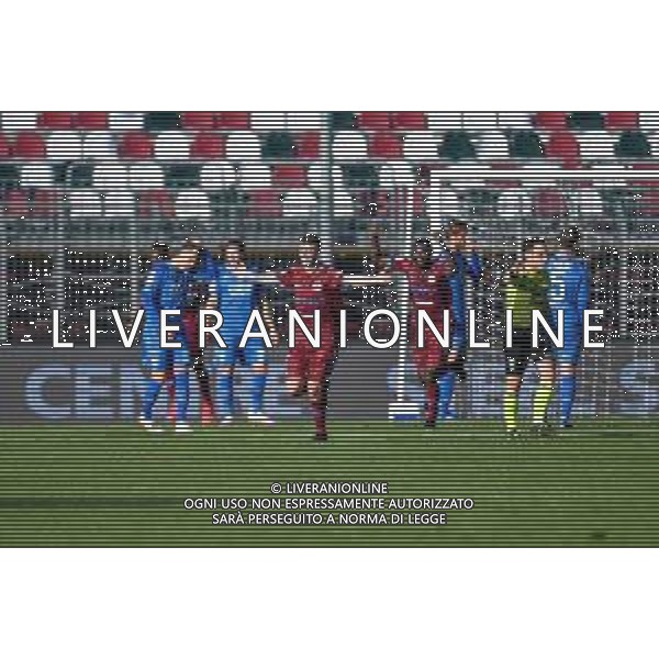 Cittadella vs Empoli - Campionato di Calcio Serie BKT 2020/2021, 21 novembre 2020 Cittadella (PD), Italia Nella foto: Esultanza Cittadella per il gol su punizione di Amedeo Benedetti (Cittadella) @LM/Ettore Griffoni/AGENZIA ALDO LIVERANI SAS