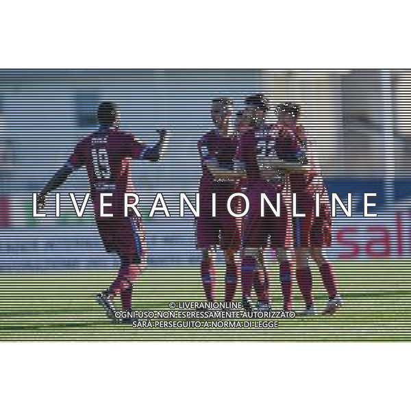 Cittadella vs Empoli - Campionato di Calcio Serie BKT 2020/2021, 21 novembre 2020 Cittadella (PD), Italia Nella foto: AS Cittadella esulta dopo il goal di Amedeo Benedetti (AS Cittadella) @LM/Ettore Griffoni/AGENZIA ALDO LIVERANI SAS