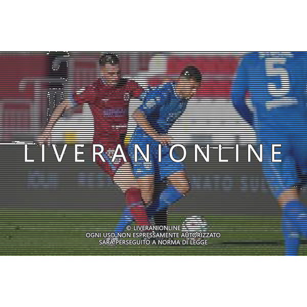 Cittadella vs Empoli - Campionato di Calcio Serie BKT 2020/2021, 21 novembre 2020 Cittadella (PD), Italia Nella foto: Nedim Bajrami (Empoli) ostacolato da Nicola Pavan (Cittadella) @LM/Ettore Griffoni/AGENZIA ALDO LIVERANI SAS
