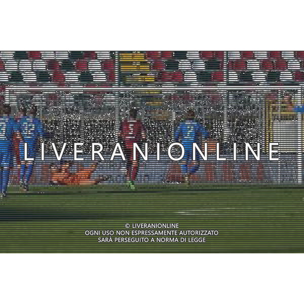 Cittadella vs Empoli - Campionato di Calcio Serie BKT 2020/2021, 21 novembre 2020 Cittadella (PD), Italia Nella foto: Rigore di Leonardo Mancuso (Empoli) @LM/Ettore Griffoni/AGENZIA ALDO LIVERANI SAS