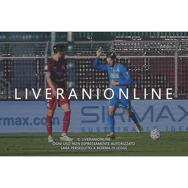 Cittadella vs Empoli - Campionato di Calcio Serie BKT 2020/2021, 21 novembre 2020 Cittadella (PD), Italia Nella foto: Esultanza di Leonardo Mancuso (Empoli) per il gol su rigore @LM/Ettore Griffoni/AGENZIA ALDO LIVERANI SAS