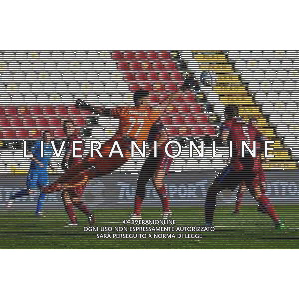 Cittadella vs Empoli - Campionato di Calcio Serie BKT 2020/2021, 21 novembre 2020 Cittadella (PD), Italia Nella foto: parata Luca Maniero (AS Portiere Cittadella) @LM/Ettore Griffoni/AGENZIA ALDO LIVERANI SAS