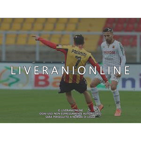 LECCE - REGGIANA CAMPIONATO CALCIO SERIE BKT 21.11.2020 NELLA FOTO ROSSI E PAGANINI © AGENZIA ALDO LIVERANI SAS