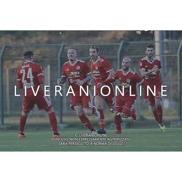 esultanza Alessandria dopo il gol dell‚Äô1 a 1 Renate vs Alessandria Campionato Serie C - 12a giornata Meda (MB) 21-11-2020 Stadio Citta‚Äô di Meda foto Roberto Garavaglia/ag.Aldo Liverani sas / AGENZIA ALDO LIVERANI SAS
