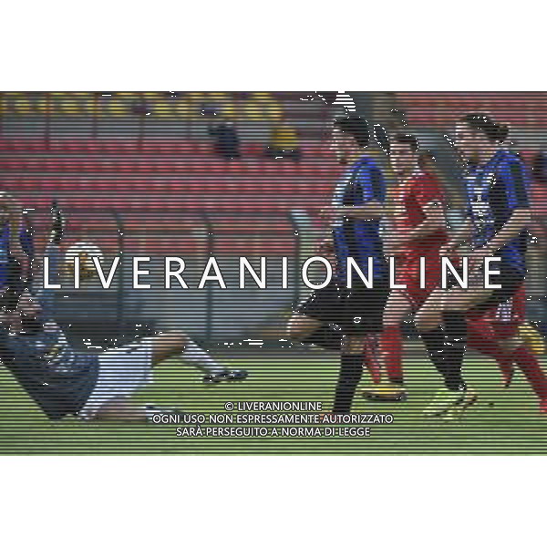 Armand Rada (Renate) segna il gol del 2 a 1 Renate vs Alessandria Campionato Serie C - 12a giornata Meda (MB) 21-11-2020 Stadio Citta‚Äô di Meda foto Roberto Garavaglia/ag.Aldo Liverani sas / AGENZIA ALDO LIVERANI SAS