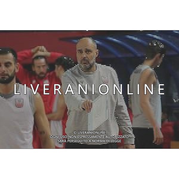 IMOLA 21 11 2020 AMICHEVOLE ANDREA COSTA BASKET-FAENZA NELLA FOTO PAOLO MORETTI ALLENATORE DELL\'ANDREA COSTA © SANNA / AGENZIA ALDO LIVERANI SAS