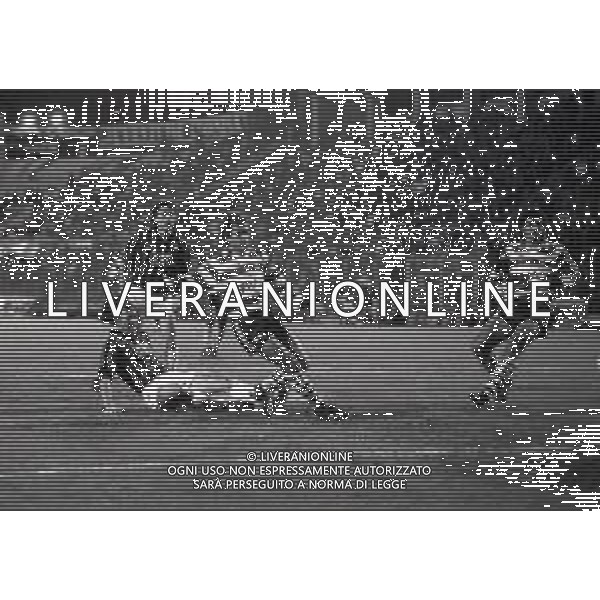 02-03-1988 BERGAMO COPPA DELLE COPPE ATALANTA SPORTING LISBONA 2-0 NELLA FOTO GOAL ALDO CANTARUTTI AG ALDO LIVERANI SAS
