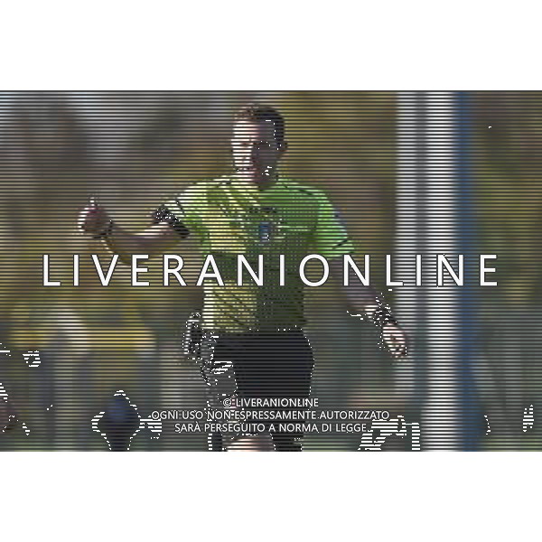 l’arbitro Nicolo’ Marini di Trieste Renate vs Alessandria Campionato Serie C - 12a giornata Meda (MB) 21-11-2020 Stadio Citta’ di Meda foto Roberto Garavaglia/ag.Aldo Liverani sas