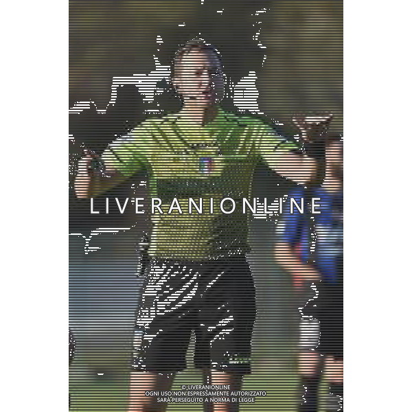 l’arbitro Nicolo’ Marini di Trieste Renate vs Alessandria Campionato Serie C - 12a giornata Meda (MB) 21-11-2020 Stadio Citta’ di Meda foto Roberto Garavaglia/ag.Aldo Liverani sas